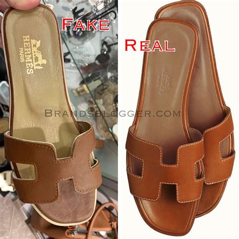 how to spot fake hermes sandals|hermes immitation sandals.